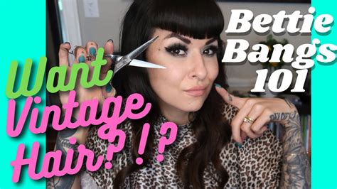 betty bangs|Bettie Bangs 101 .